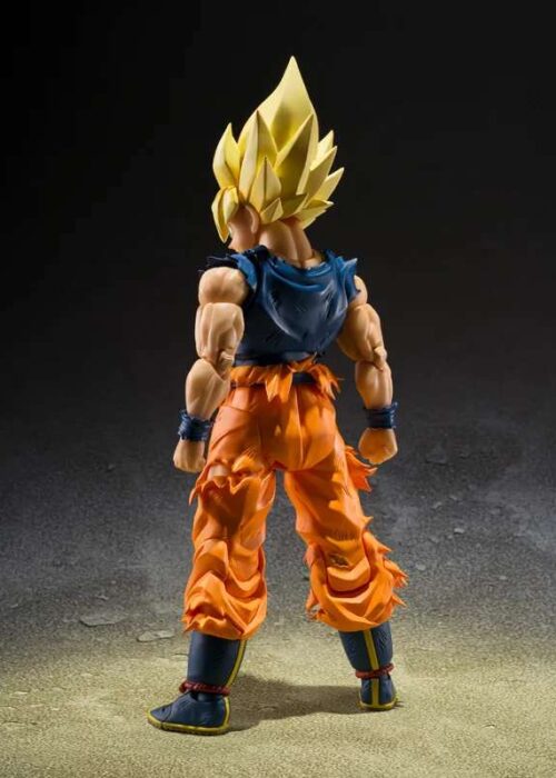 Alternative view of BANDAI S.H.Figuarts SHF Dragon Ball Z Super saiyan son goku Fighter Rage