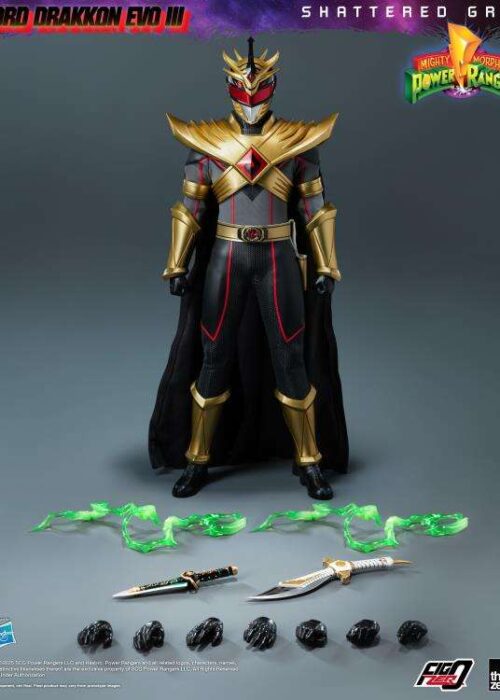 Alternative view of THREEZERO POWER RANGERS Shattered Grid Lord Drakkon EVO III 1/6 af
