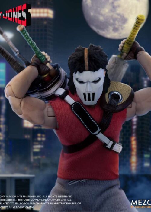 Alternative view of MEZCO TOYS One 12 Collective TMNT Casey Jones af