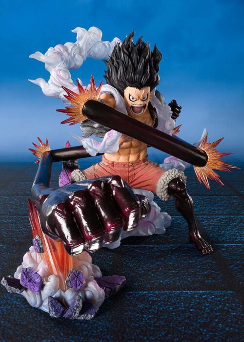 BANDAI FIGUARTS ZERO One Piece Luffy Gear 4 King Cobra Rerun