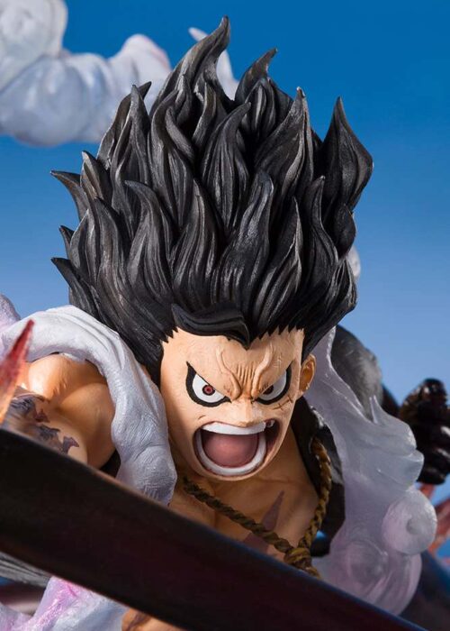 Alternative view of BANDAI FIGUARTS ZERO One Piece Luffy Gear 4 King Cobra Rerun