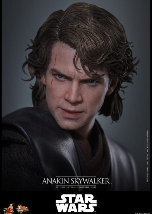 Alternative view of HOT TOYS Star Wars: Episode III - Revenge of the Sith Movie Masterpiece Action Figure 1/6 Anakin Skywalker 31 cm