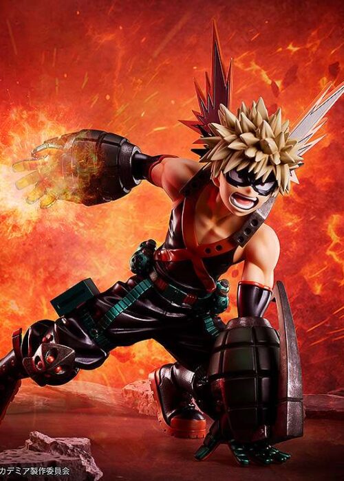 GOODSMILE My Hero Academia Katsuki Bakugo Metallic Statue