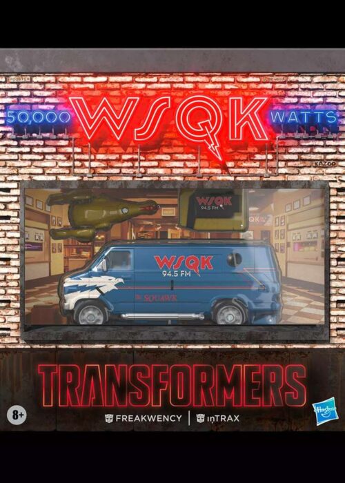 Alternative view of HASBRO Transformers X Stranger Things Freakwency and 8-track action figure