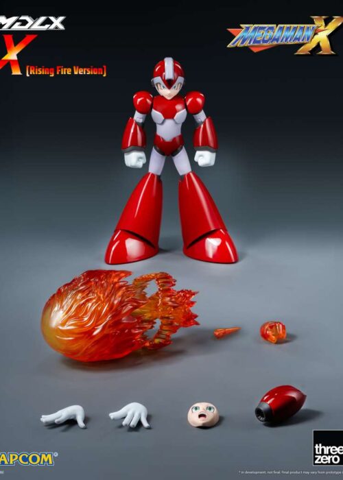 Alternative view of THREEZERO Mega Man X MDLX X Rising Fire Version