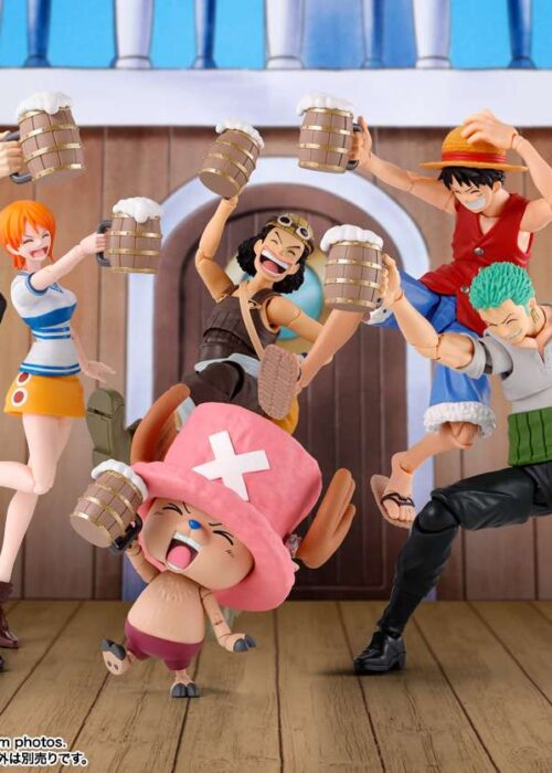 BANDAI SHF One Piece The Straw Hat Crew S.H.Figuarts Party Set