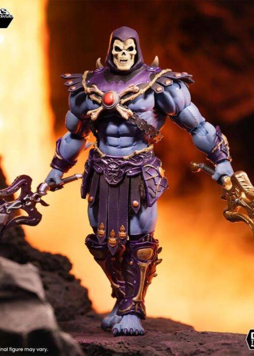 Alternative view of MONDO Motu200x Skeletor 1/12 Scale Figure