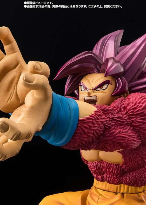 Alternative view of BANDAI Dragon Ball Daima Super Saiyan 4 Son Goku Extra Battle Figuarts Zero