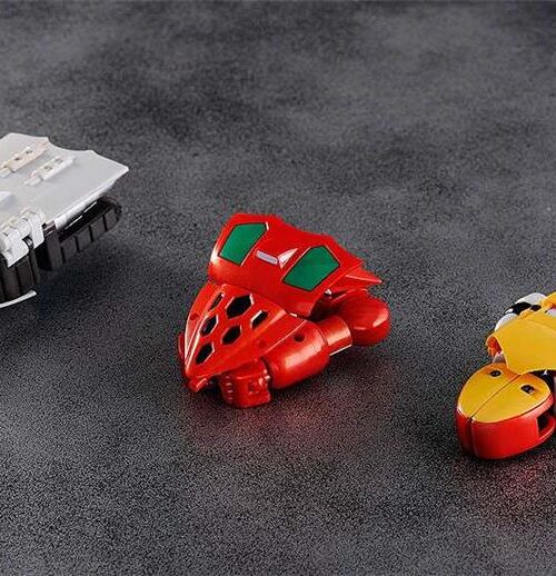 Alternative view of FREEING GETTER ROBO DYNAMIC CHANGE GETTER ROBO MINI FIG SET