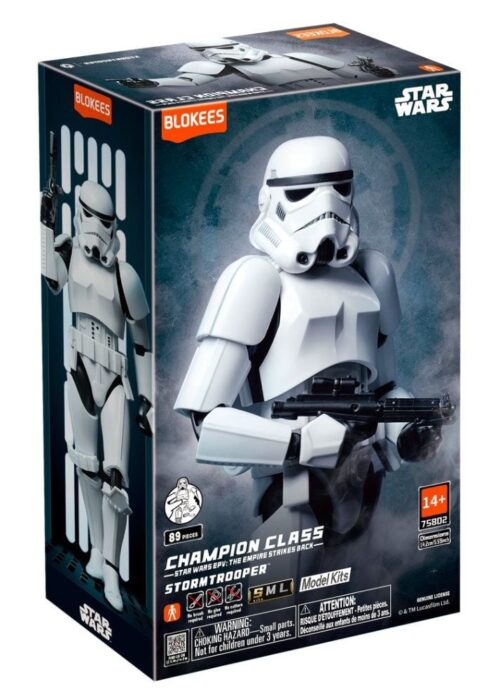 BLOKEES Star Wars Stormtrooper Evergreen Movie Champion Class 01 Model Kit