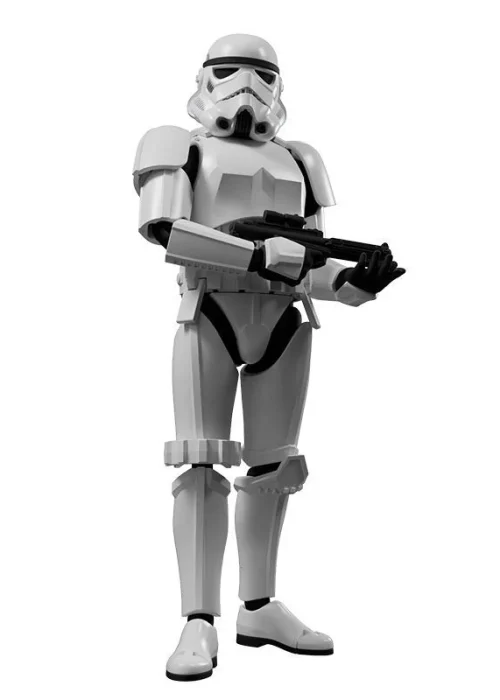 Alternative view of BLOKEES Star Wars Stormtrooper Evergreen Movie Champion Class 01 Model Kit