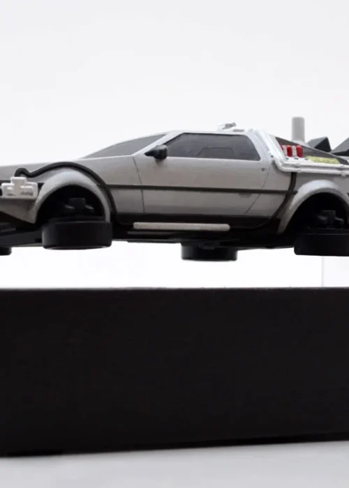 Alternative view of METRO K Back To The Future 2 Time Machine Floating Plastic Model