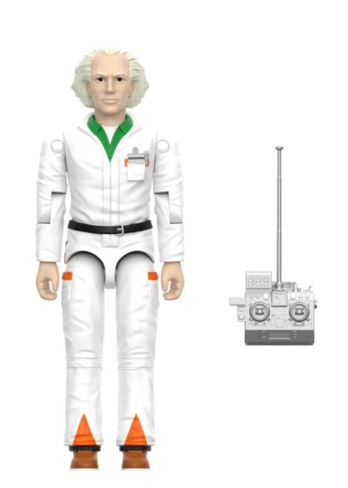 Alternative view of SUPER 7 Back To The Future Wave 1 Doc Brown '85 Reaction+ Figure