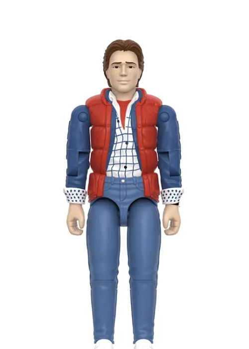 Alternative view of SUPER 7 Back To The Future Wave 1 Marty Mcfly '85 Reaction+ Figure