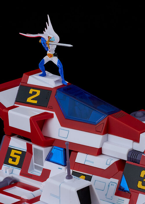 Alternative view of GOODSMILE Gatchaman Fighter Gatcha Spartan Unite Color Moderoid Model Kit