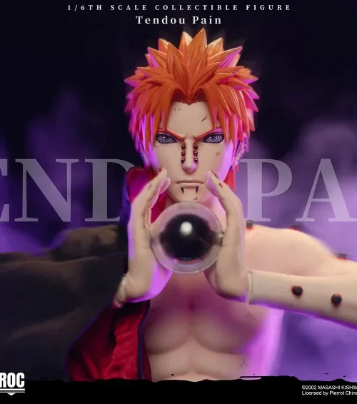 Alternative view of ROCKET TOYS 1/6 ROC-14 NARUTO - NARUTO SHIPPUDEN PAIN TENDO DAMAGE VER.