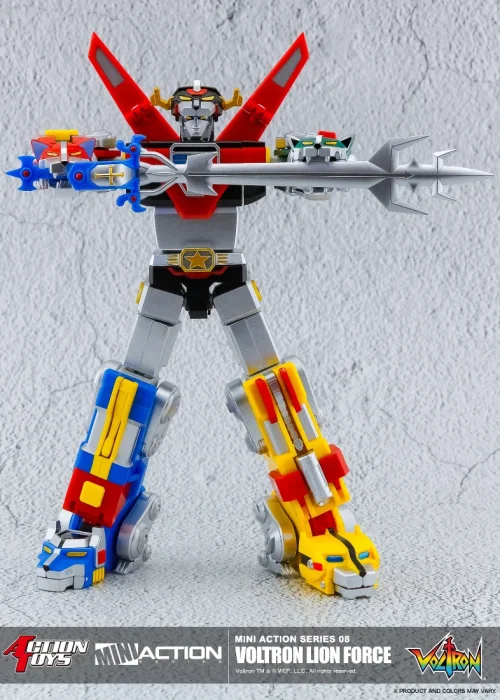 Alternative view of ACTION TOYS MINI ACTION VOLTRON LION FORCE