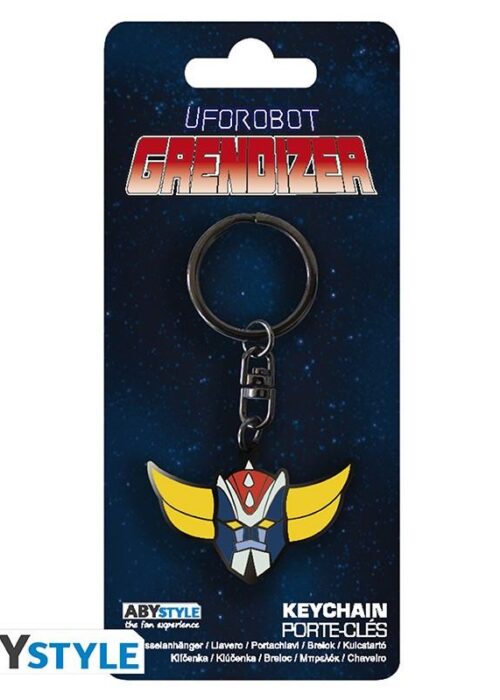 Alternative view of ABYSTYLE Ufo Robot Grendizer Head Metal Keychain