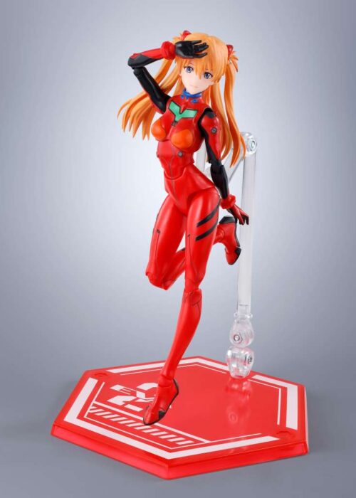 Alternative view of BANDAI SHF Neon Genesis Evangelion Asuka Shikinami Langley S.H.Figuarts