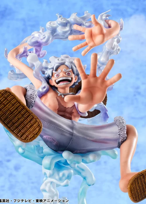 MEGAHOUSE One Piece Monkey D Luffy Gear Fifth Evolutionary History P.O.P. Statue