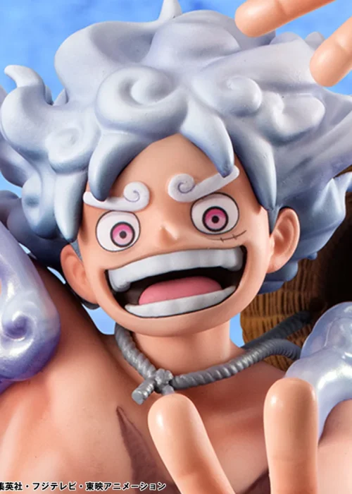 Alternative view of MEGAHOUSE One Piece Monkey D Luffy Gear Fifth Evolutionary History P.O.P. Statue