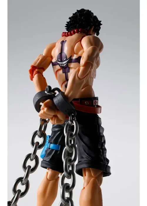 Alternative view of BANDAI SHF One Piece Portgas.d.ace Marineford S.H.Figuarts