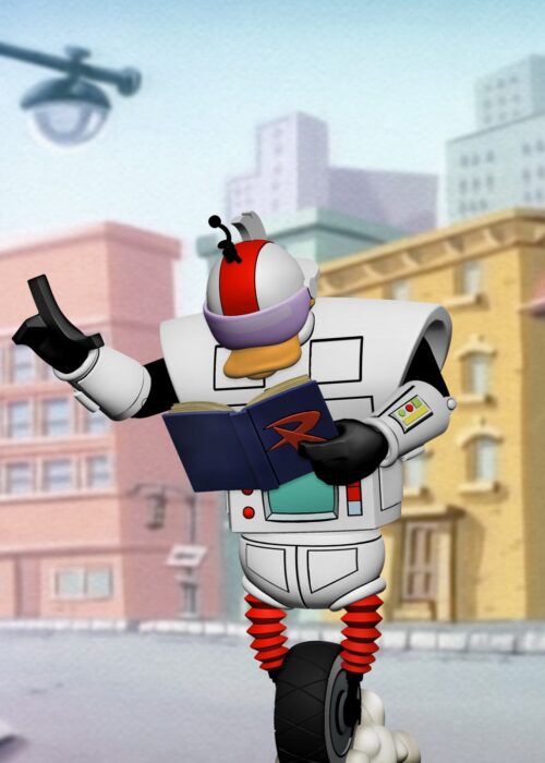 Alternative view of NECA Ducktales Gizmoduck Ultimate Af