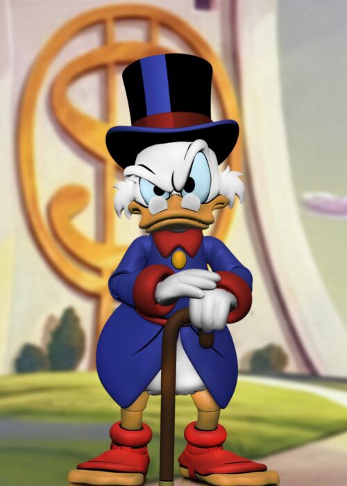 NECA Ducktales Scrooge Mcduck Ultimate Af ZIO PAPERONE