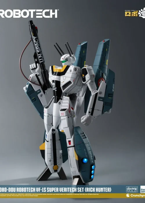 THREEZERO Robo-dou Robotech Vf‐1s Rick Hunter Super Veritech Set Figure