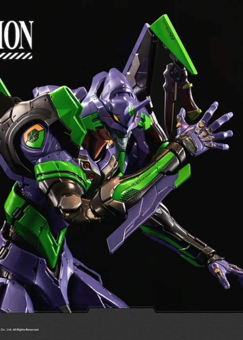 Alternative view of BLITZWAY Evangelion Unit-01 Test Type Standard Carbotix Action Figure