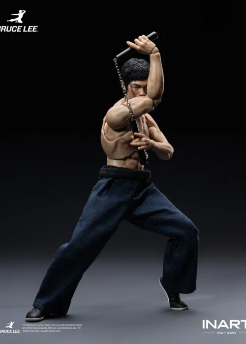 INART Bruce Lee (kung Fu Outfit) 1/12 Collectible Figure - immagine 4