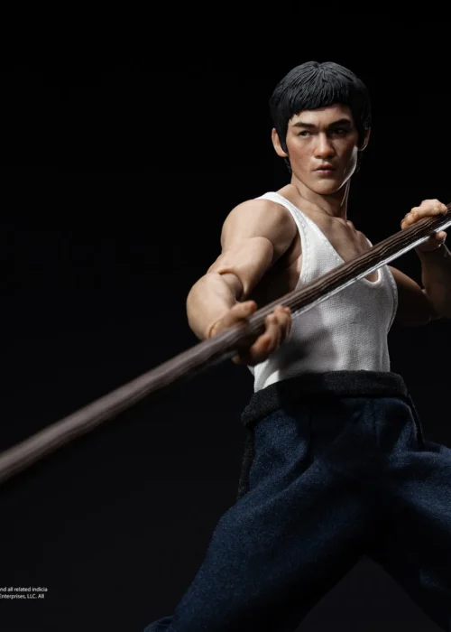INART Bruce Lee (kung Fu Outfit) 1/12 Collectible Figure - immagine 8