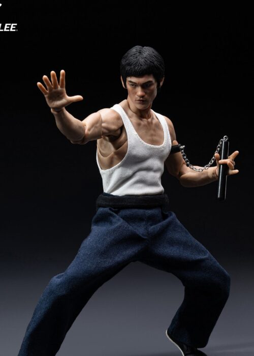 INART Bruce Lee (kung Fu Outfit) 1/12 Collectible Figure - immagine 9