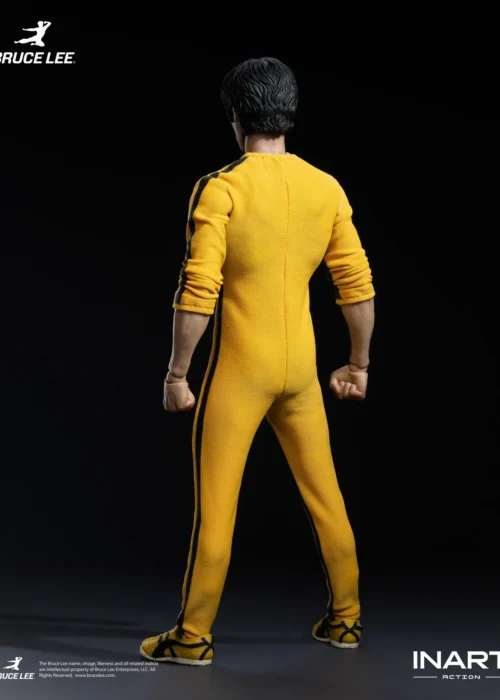 INART Bruce Lee (yellow Jumpsuit) 1/12 Collectible Figure - immagine 4
