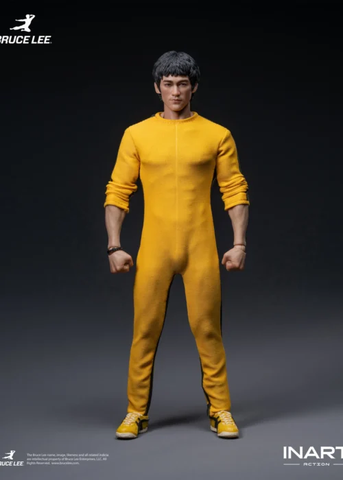 INART Bruce Lee (yellow Jumpsuit) 1/12 Collectible Figure - immagine 7