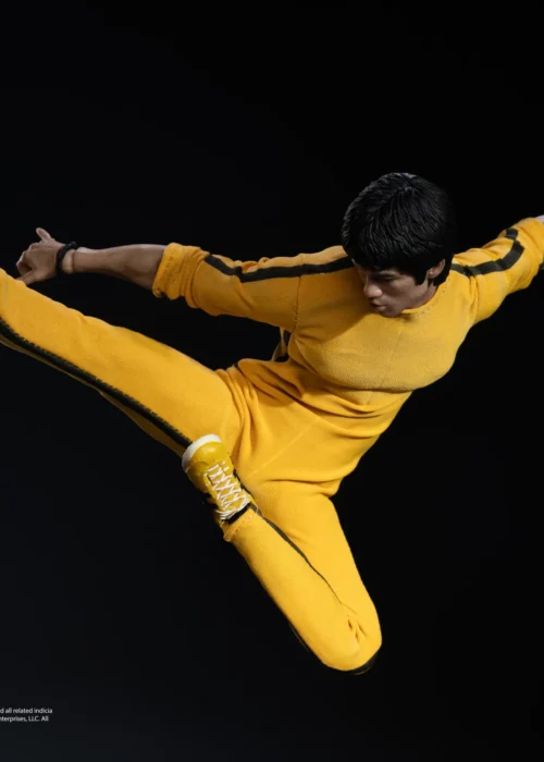 INART Bruce Lee (yellow Jumpsuit) 1/12 Collectible Figure - immagine 9