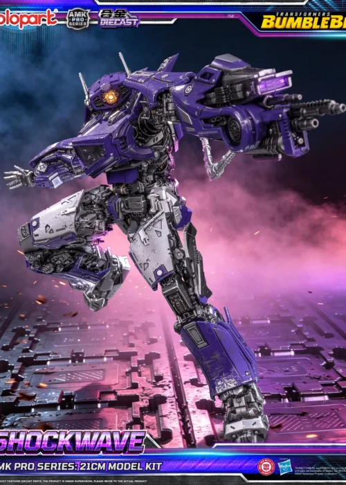 Alternative view of YOLOPARK Transformers Bumblebee Movie Amk Pro Shockwave Model Kit