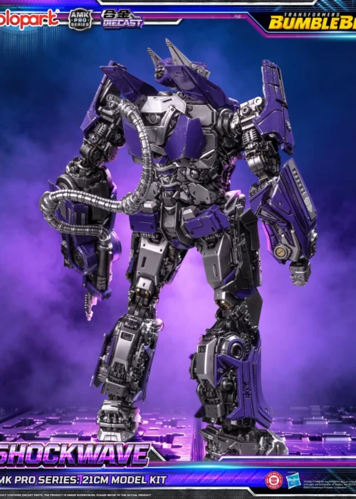 YOLOPARK Transformers Bumblebee Movie Amk Pro Shockwave Model Kit - immagine 8