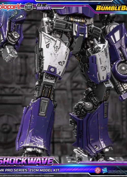 YOLOPARK Transformers Bumblebee Movie Amk Pro Shockwave Model Kit - immagine 6