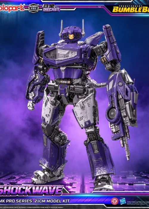 YOLOPARK Transformers Bumblebee Movie Amk Pro Shockwave Model Kit - immagine 3