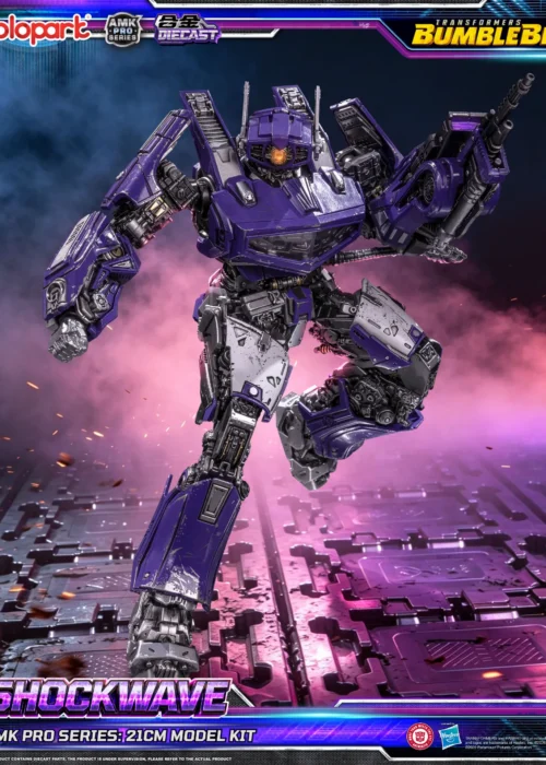 YOLOPARK Transformers Bumblebee Movie Amk Pro Shockwave Model Kit - immagine 4