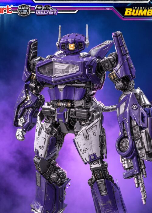YOLOPARK Transformers Bumblebee Movie Amk Pro Shockwave Model Kit - immagine 9