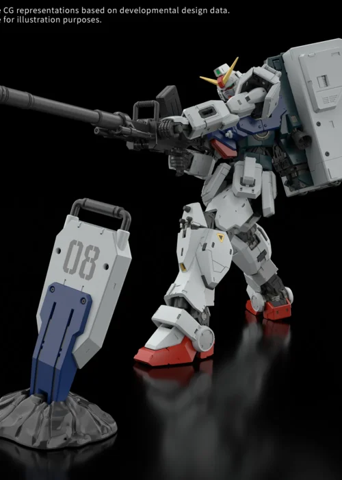 Alternative view of BANDAI REAL GRADE RG  1/144 Gundam Ground Type