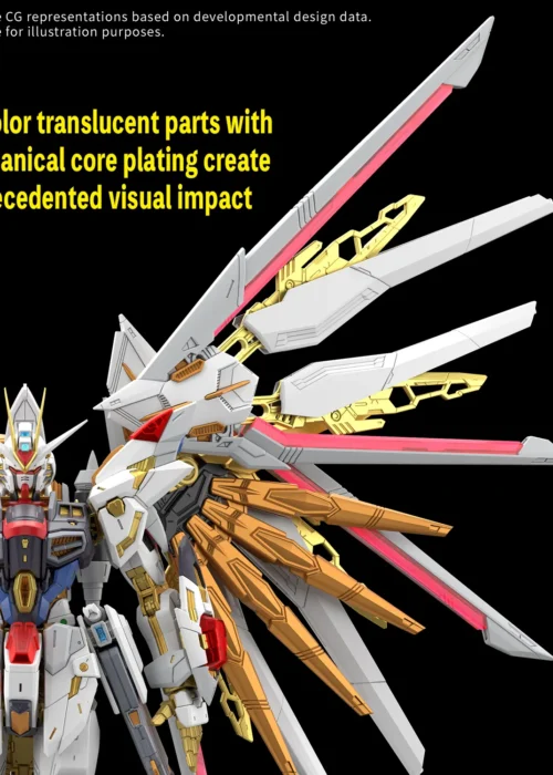 Alternative view of BANDAI MASTER GRADE MGEX Gundam Mighty Strike Freedom 1/100
