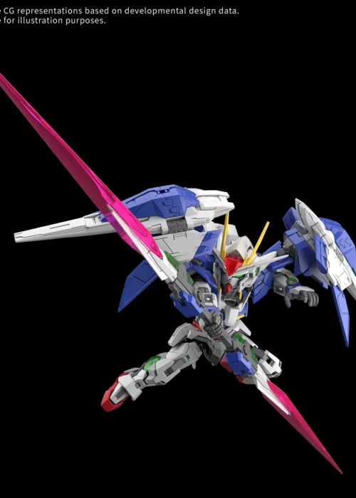 Alternative view of BANDAI MGSD 00 Raiser Gundam