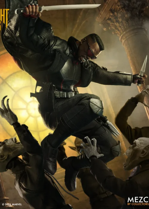 MEZCO TOYS One 12 Collective Blade Action Figure - immagine 4