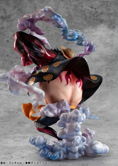 MEGAHOUSE One Piece P.O.P Sa-maximum Monkey D.luffy Gear 4 Boundman 10th Limited Ver. Statue - immagine 7