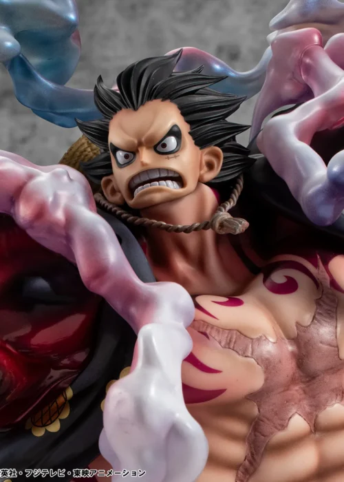MEGAHOUSE One Piece P.O.P Sa-maximum Monkey D.luffy Gear 4 Boundman 10th Limited Ver. Statue - immagine 8