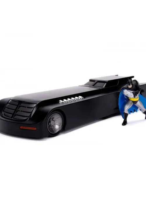 JADA TOYS Batman Animated Series Batman & Batmobile 1/24 Die-cast Model