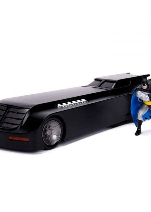 JADA TOYS Batman Animated Series Batman & Batmobile 1/24 Die-cast Model - immagine 7